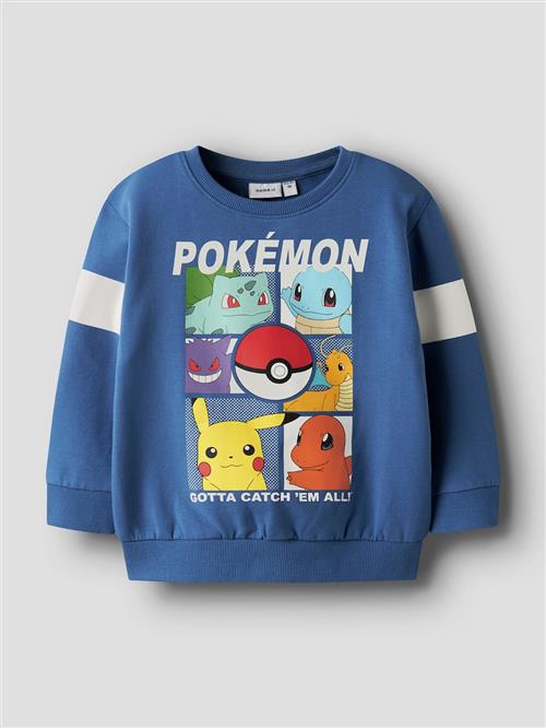 Name It Pokemon Sweatshirt Delft  Delft 110 cm  Blå  110 cm  Drenge