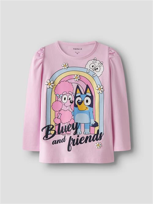 Name It Bluey Top Med Lange Ærmer Pirouette  Pirouette 86 cm  Lyserød  86 cm  Piger