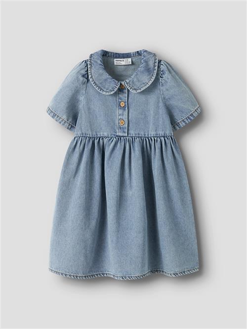 Name It Poppy Denim-kjole Medium Blue Denim  Medium Blue Denim 92 cm  Blå  92 cm  Piger