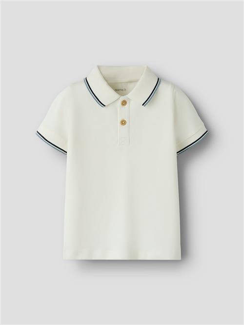 Name It Polo Cloud Dancer  Cloud Dancer 104 cm  Hvid  104 cm  Drenge