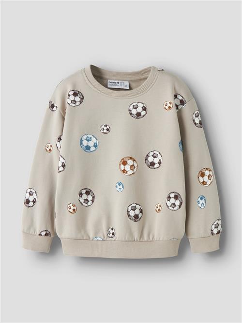 Name It Davis Sweatshirt Pure Cashmere  Pure Cashmere 116 cm  Beige  116 cm  Drenge
