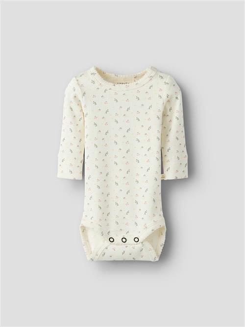 Lil’ Atelier Bodysuit Coconut Milk  Coconut Milk 62 cm  Hvid  62 cm  Piger