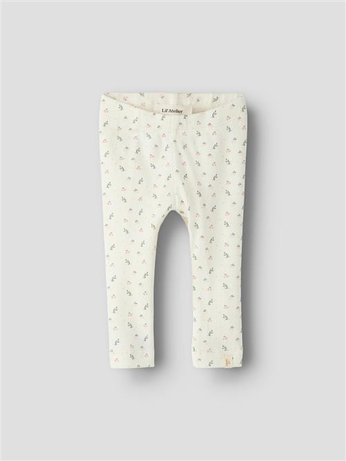 Lil’ Atelier Leggings Coconut Milk  Coconut Milk 62 cm  Hvid  62 cm  Piger