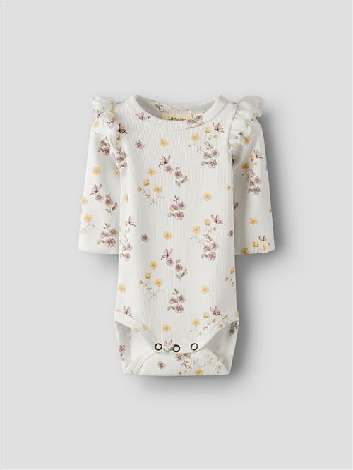 Lil’ Atelier Bodysuit Coconut Milk  Coconut Milk 86 cm  Hvid  86 cm  Piger
