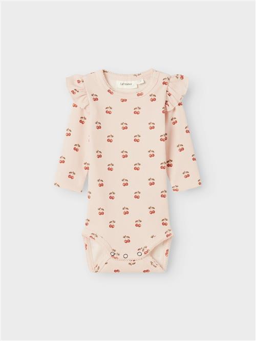 Lil’ Atelier Bodysuit Silver Peony  Silver Peony 80 cm  Lyserød  80 cm  Piger