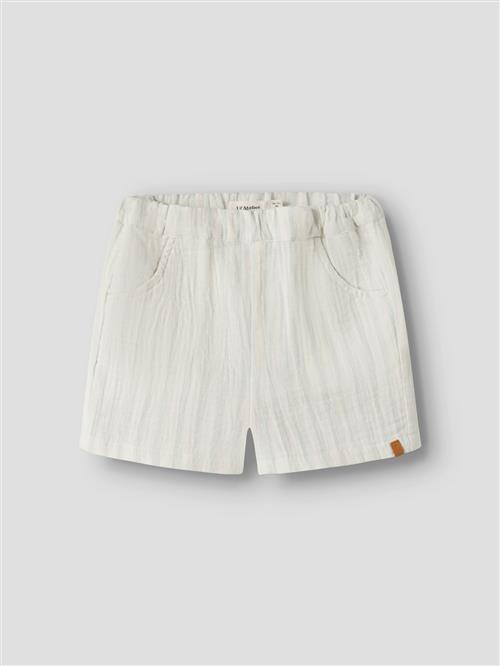 Lil’ Atelier Shorts Coconut Milk  Coconut Milk 92 cm  Hvid  92 cm  Drenge