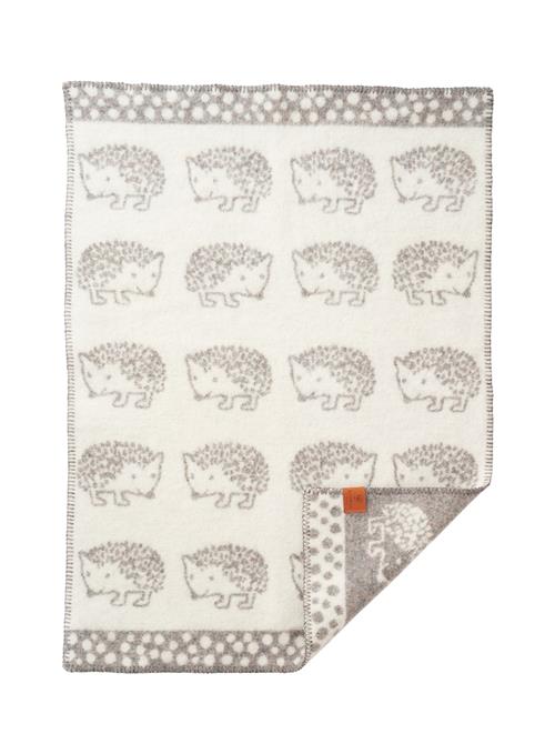 Klippan Yllefabrik Hedgehog  Grey  Grey One Size Wool Grå  One Size  Drenge, Piger