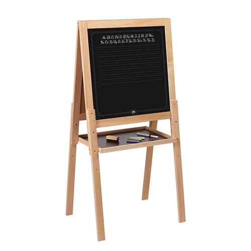Vilac Dobbeltsidet Tavle På Fødder Black  Black One Size  Sort  One Size  Drenge, Piger