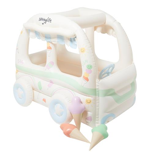 SUNNYLiFE Summer Sundae Oppustelig Isbil Apple Sorbet  Multi-One Size  Rød  One Size  Drenge, Piger