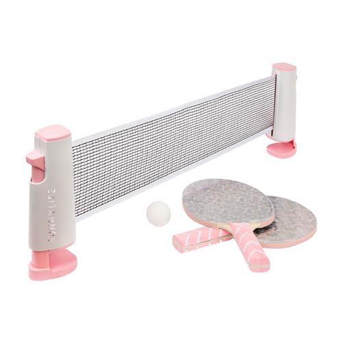 SUNNYLiFE Portabel Bordtennissæt / Play On Bordtennis Holographic  Holographic-One Size  Grøn  One Size  Drenge, Piger