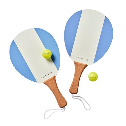 SUNNYLiFE La Mer Vintage Beach Paddles Med Blue Med Blue-One Size  Blå  One Size 6 Y+ Drenge, Piger