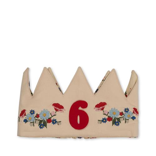 Konges Sløjd Fødselsdagskrone Flower  Flower One Size  Creme  One Size  Piger