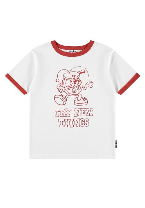 Molo GOTS Ronin T-shirt Daylight White  Daylight White 104 cm  Hvid  104 cm  Drenge