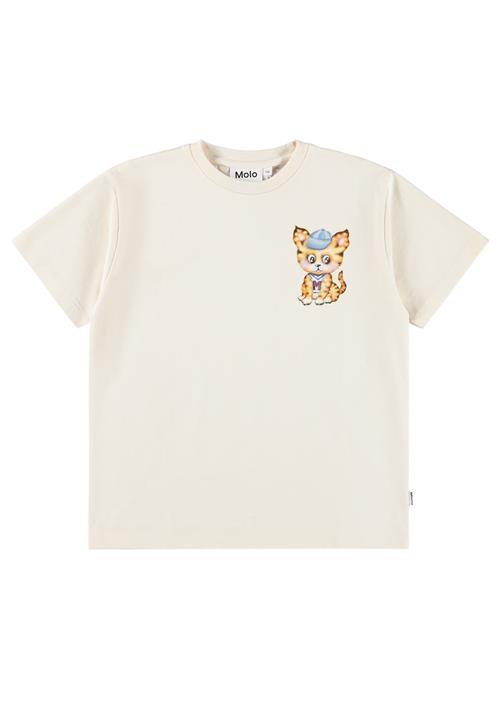Molo GOTS Riley T-shirt Curious Tiger Curious Tiger 104 cm  Creme  104 cm  Piger