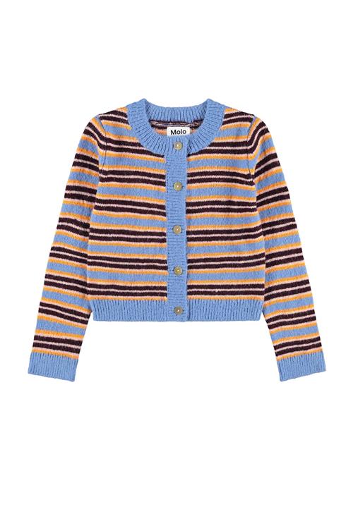 Molo Geraldine Cardigan Sky Stripe  Sky Stripe 110/116 cm  Blå  110/116 cm  Piger