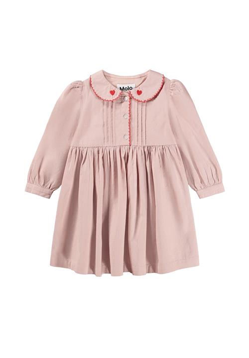 Molo GOTS Charlette Kjole Petal Blush  Petal Blush 92 cm  Lyserød  92 cm  Piger