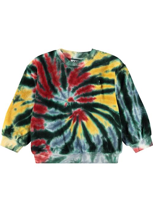 Molo GOTS Dear Sweatshirt Swirl_ Baby  Swirl_ Baby 86 cm  Grøn  86 cm  Drenge, Piger
