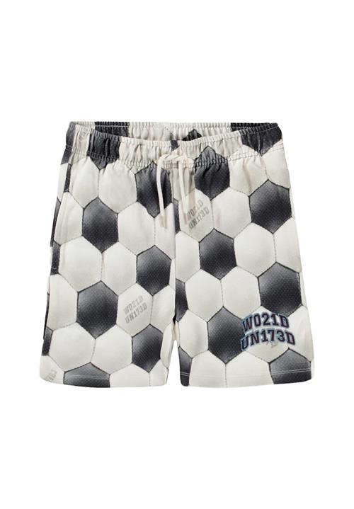 Molo GOTS Adian Shorts Football Moon  Football Moon 92 cm  Grå  92 cm  Drenge