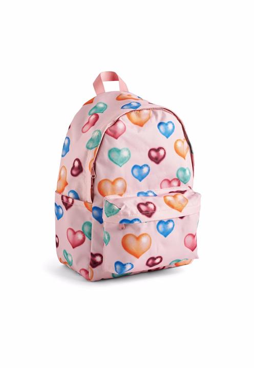 Molo Mio Rygsæk Colourful Hearts  Colourful Hearts One Size  Lyserød  One Size  Piger