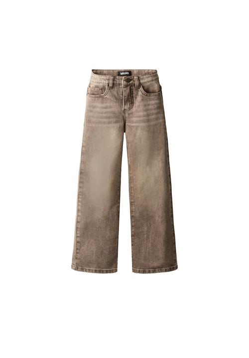 Molo Asta Jeans Washed Teak  Washed Teak 122 cm  Brun  122 cm  Piger