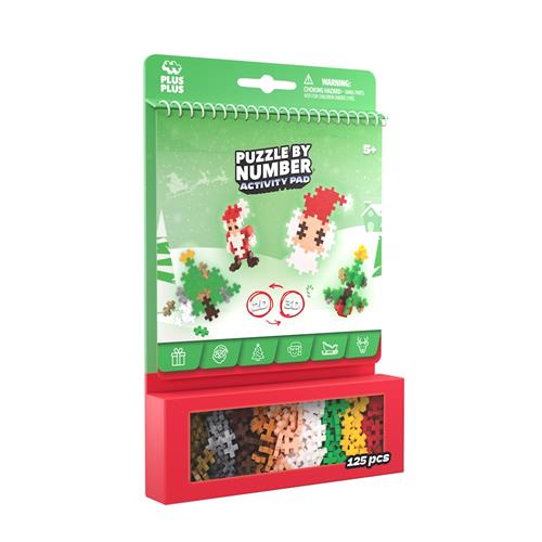 Plus-Plus Aktivitetsblok Christmas  Mulit-One Size  Grøn  One Size