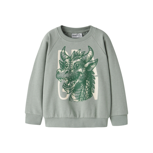 NAME IT Sweatshirt Vion Green Milieu Dragon