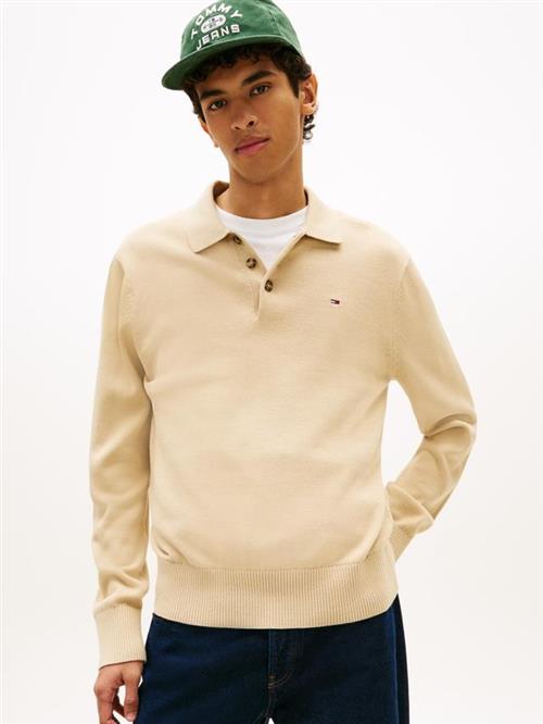 TJM SLIM ESSENTIAL POLO SWEATER