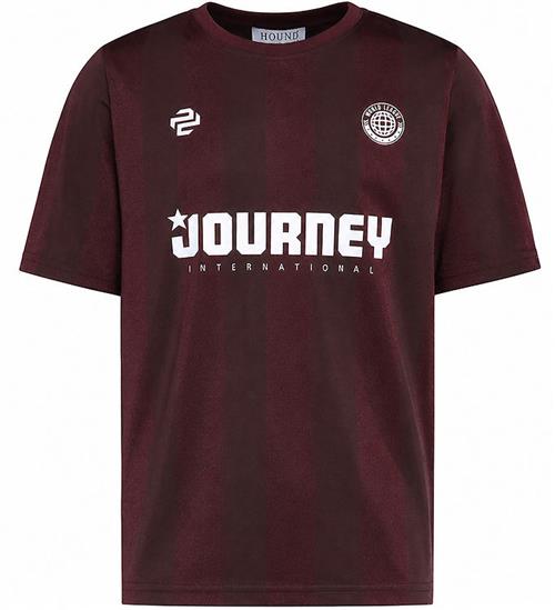 Hound T-shirt - HdBlake - Burgundy