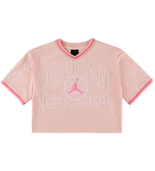 Jordan T-shirt - Cropped - Nike Pink Bloom