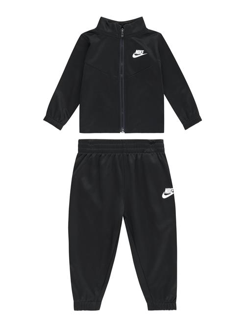 Nike Sportswear Joggingdragt 'ESSENTIALS'  sort / hvid