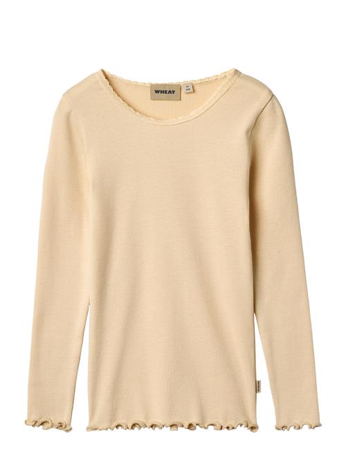 Wheat | Rib T-Shirt L/S Reese | 104