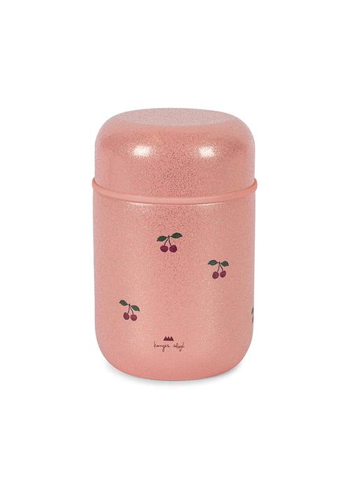 Konges Sløjd Glitter Termokande Til Mad Cherry Glitter  Cherry Glitter One Size  Lyserød  One Size 18 M+ Drenge, Piger