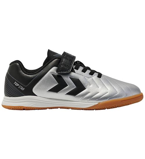 Hummel Indendørssko - Top Star I.C. VC 2.0 JR - Sort/Sølv