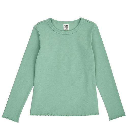 Jam Generation Bluse - Rib - Granite Green