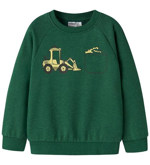 NAme It Sweatshirt - NmmVion - Verdant Green/Pocket