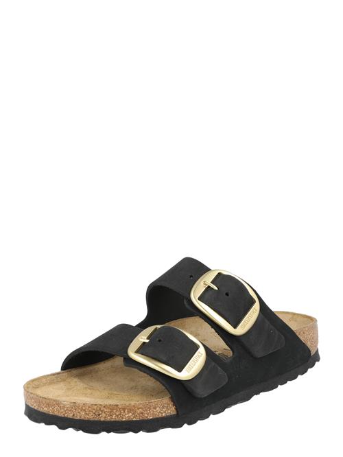 BIRKENSTOCK Sandaler 'Arizona'  guld / sort