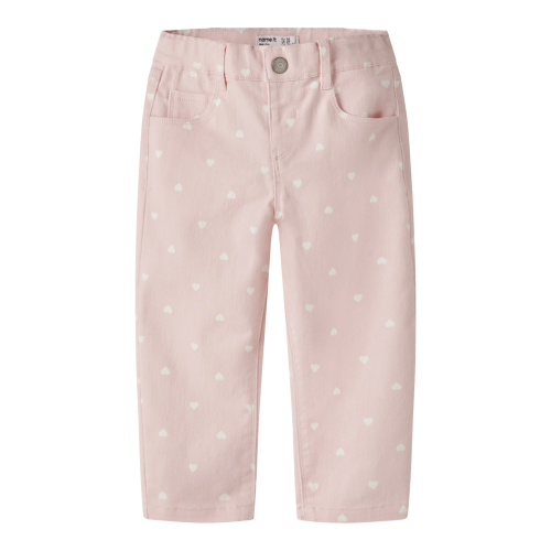 NAME IT Mom Twill Jeans Bella Lotus Hearts