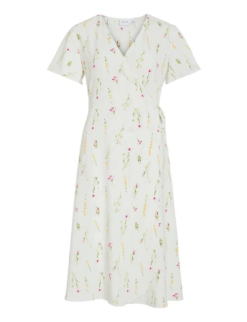Vila | Vilovie S/S Wrap Midi Dress - Noos | 44