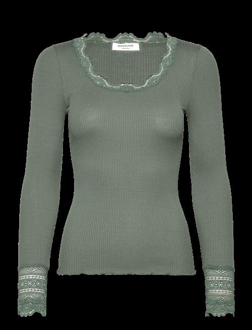 Rosemunde | Silk T-Shirt W/ Lace | M