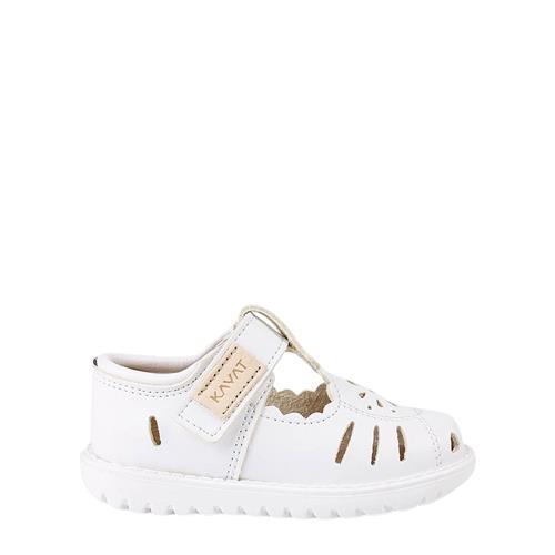 Kavat Blombacka Sandaler White 23 EU  Hvid  23 EU  Drenge, Piger