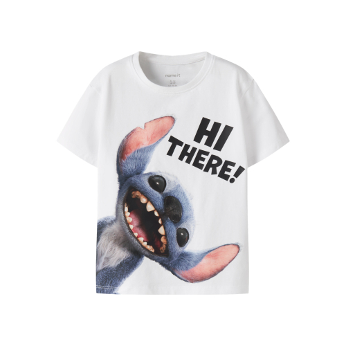 NAME IT Stitch T-shirt Jylle Bright White