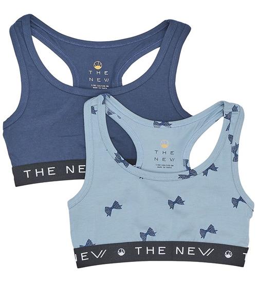 The New Top - 2-pak - TnThe New - Ashley Blue Bow AOP