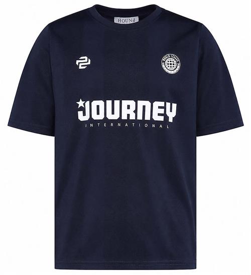 Hound T-shirt - HdBlake - Navy m. Print