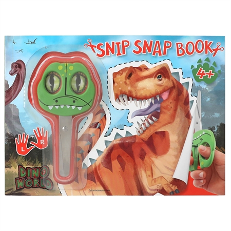 DINO WORLD Snip Snap Klippebog