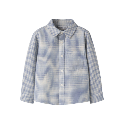 NAME IT Skjorte Kristian Ashley Blue Small Check