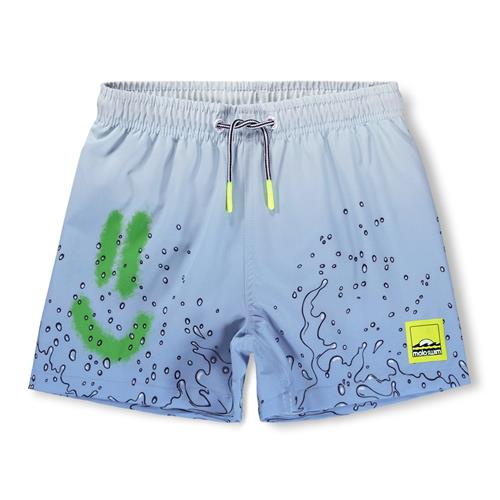 Molo Niko Board Shorts Happy Splash  Happy Splash 146/152 cm  Blå  146/152 cm  Drenge