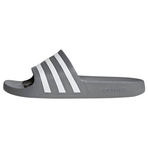 ADIDAS SPORTSWEAR Strand-/badesko 'Adilette Aqua'  grafit / hvid