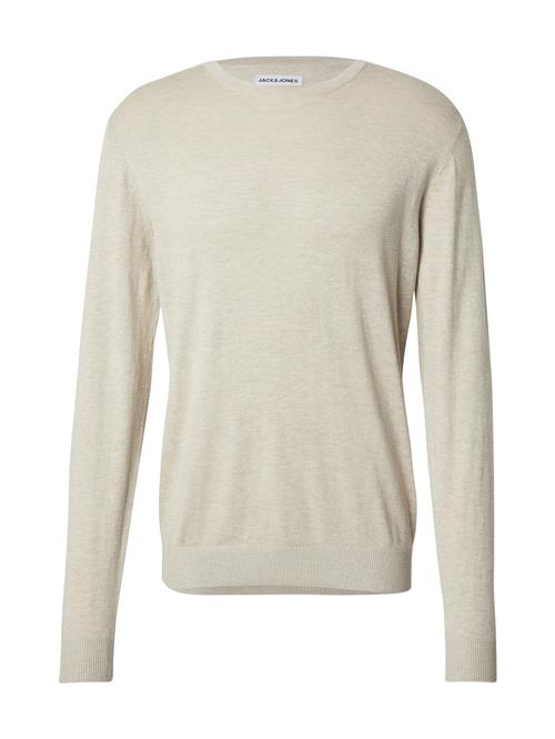 JACK & JONES Sweatshirt 'JJEmil'  beige-meleret