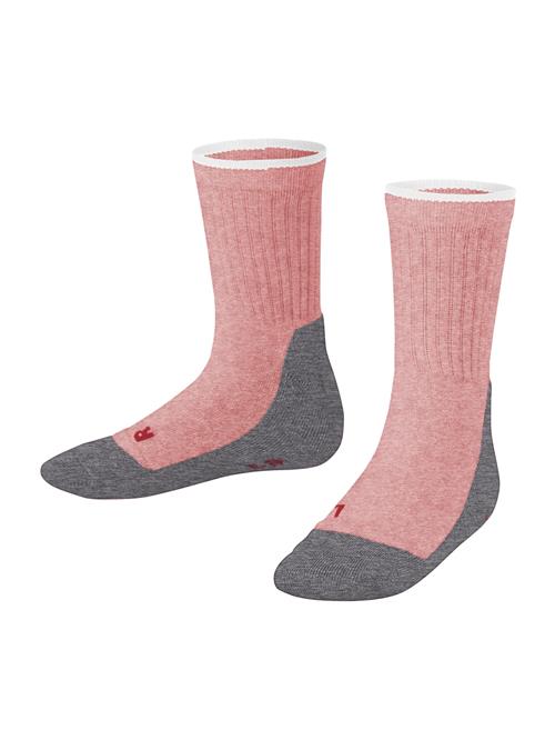 FALKE Sportssokker  mørkegrå / pink-meleret / mørkerød