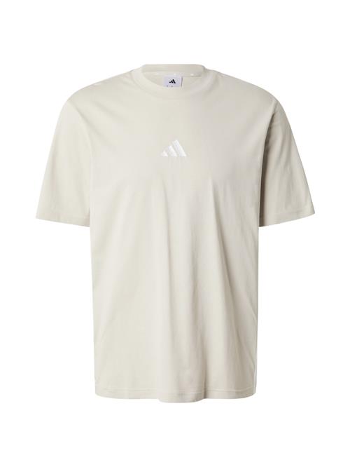 ADIDAS PERFORMANCE Bluser & t-shirts  lysegrå / hvid